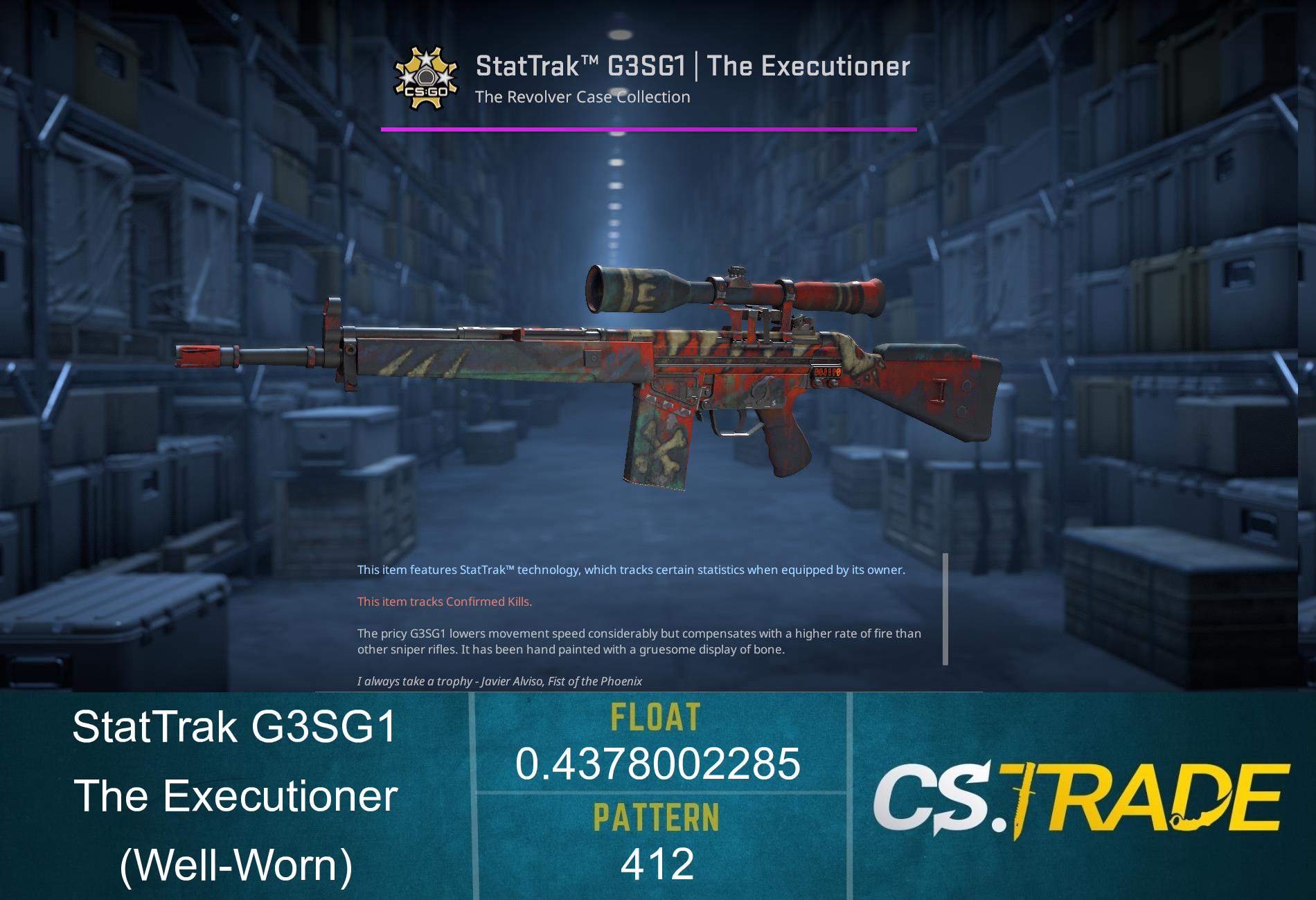 G3SG1 | The Executioner (Well-Worn) Screenshot