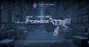 FAMAS | Yeti Camo (Factory New) Screenshot