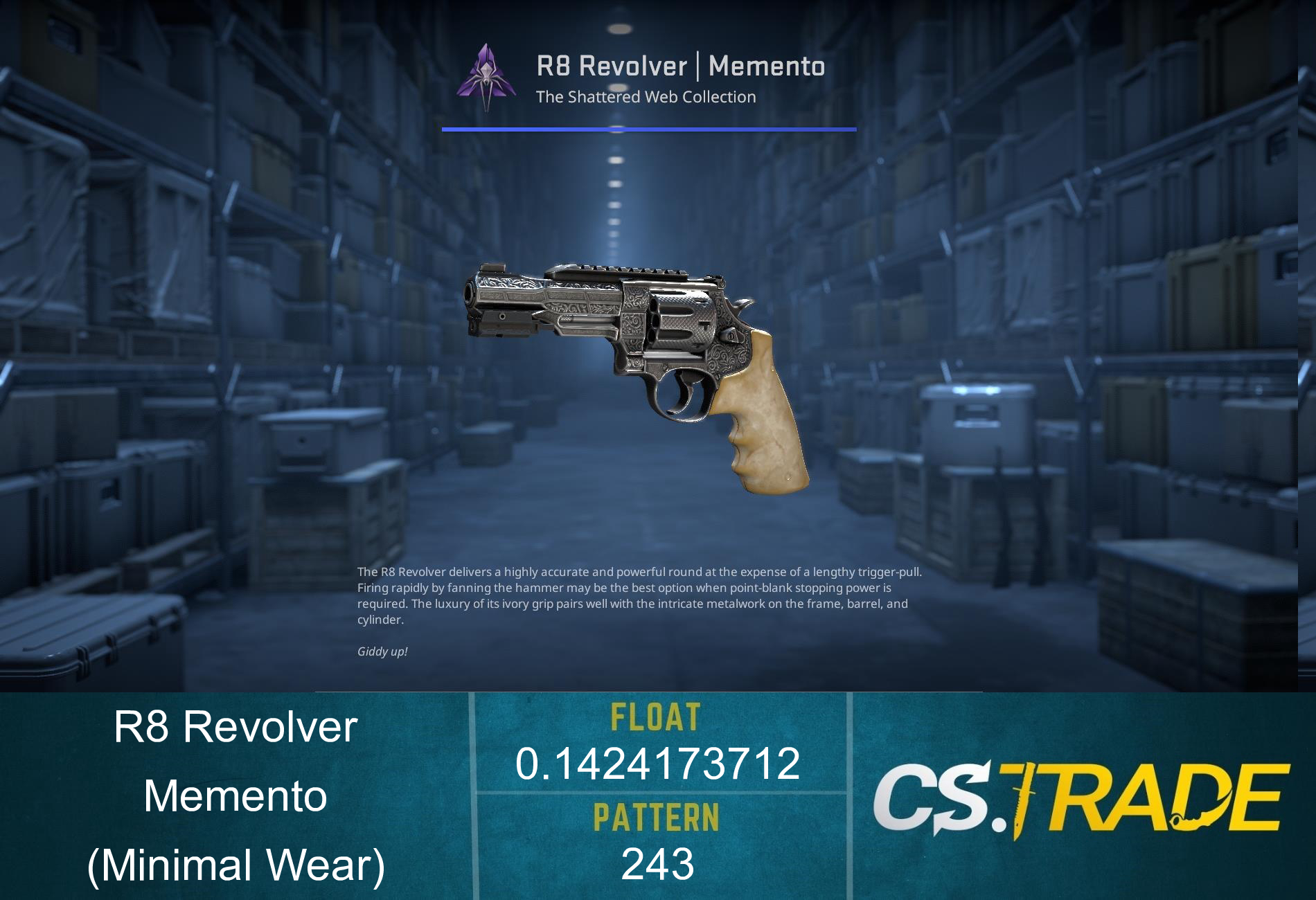R8 Revolver | Memento (Factory New) Screenshot