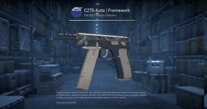 CZ75-Auto | Framework (Factory New) Screenshot