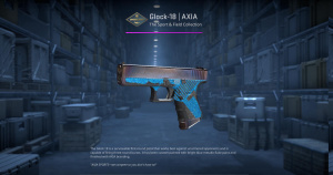 Glock-18 | AXIA (Battle-Scarred) Screenshot