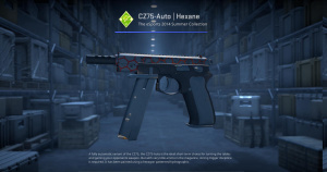 CZ75-Auto | Hexane (Minimal Wear) Screenshot
