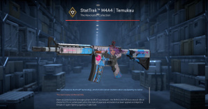 StatTrak™ M4A4 | Temukau (Battle-Scarred) Screenshot