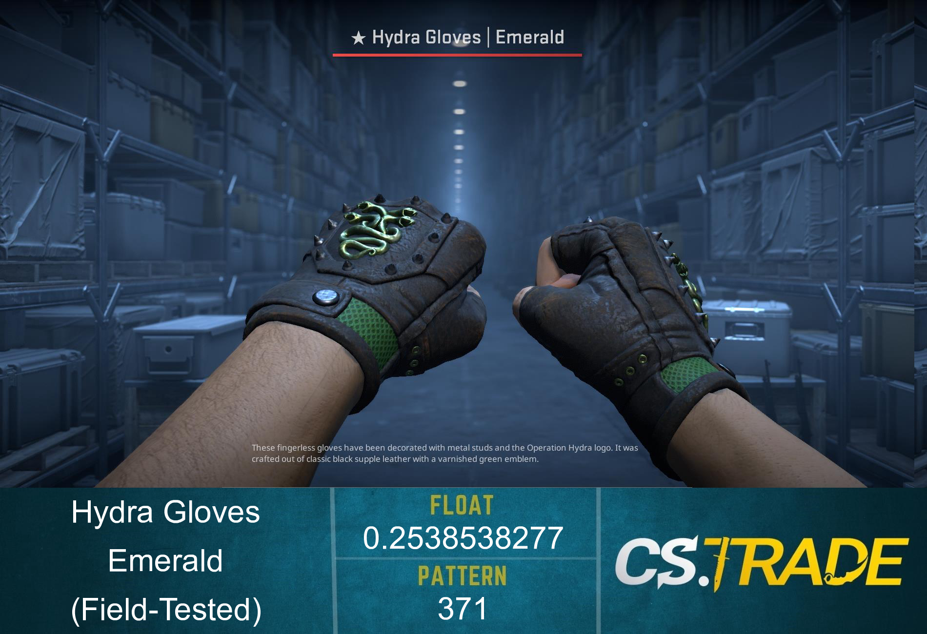 ★ Hydra Gloves | Emerald (Field-Tested) Screenshot