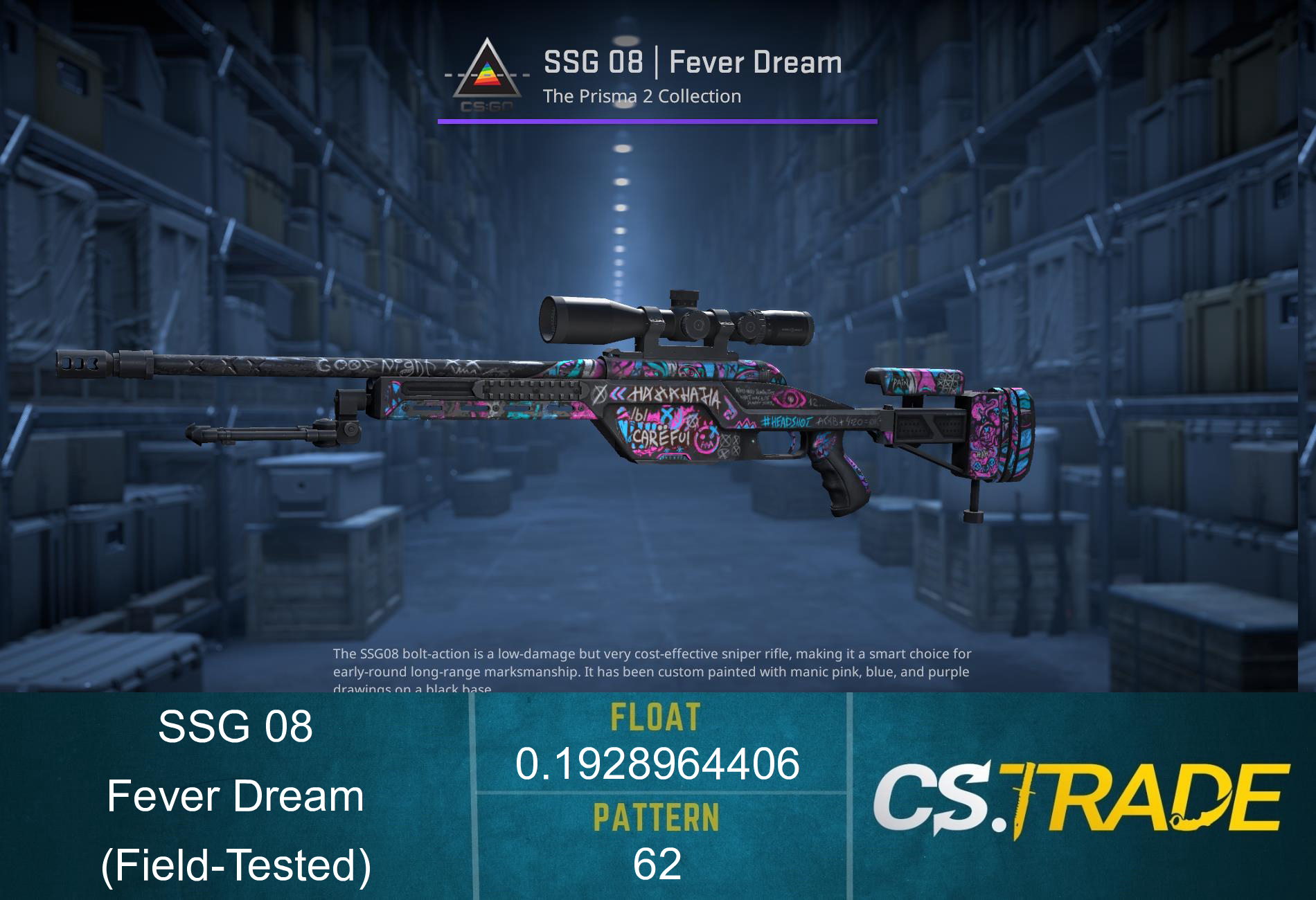 SSG 08 | Fever Dream (Field-Tested) Screenshot