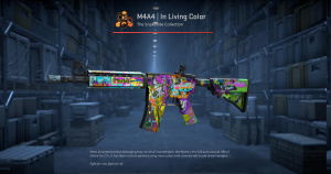 M4A4 | In Living Color (Field-Tested) Screenshot