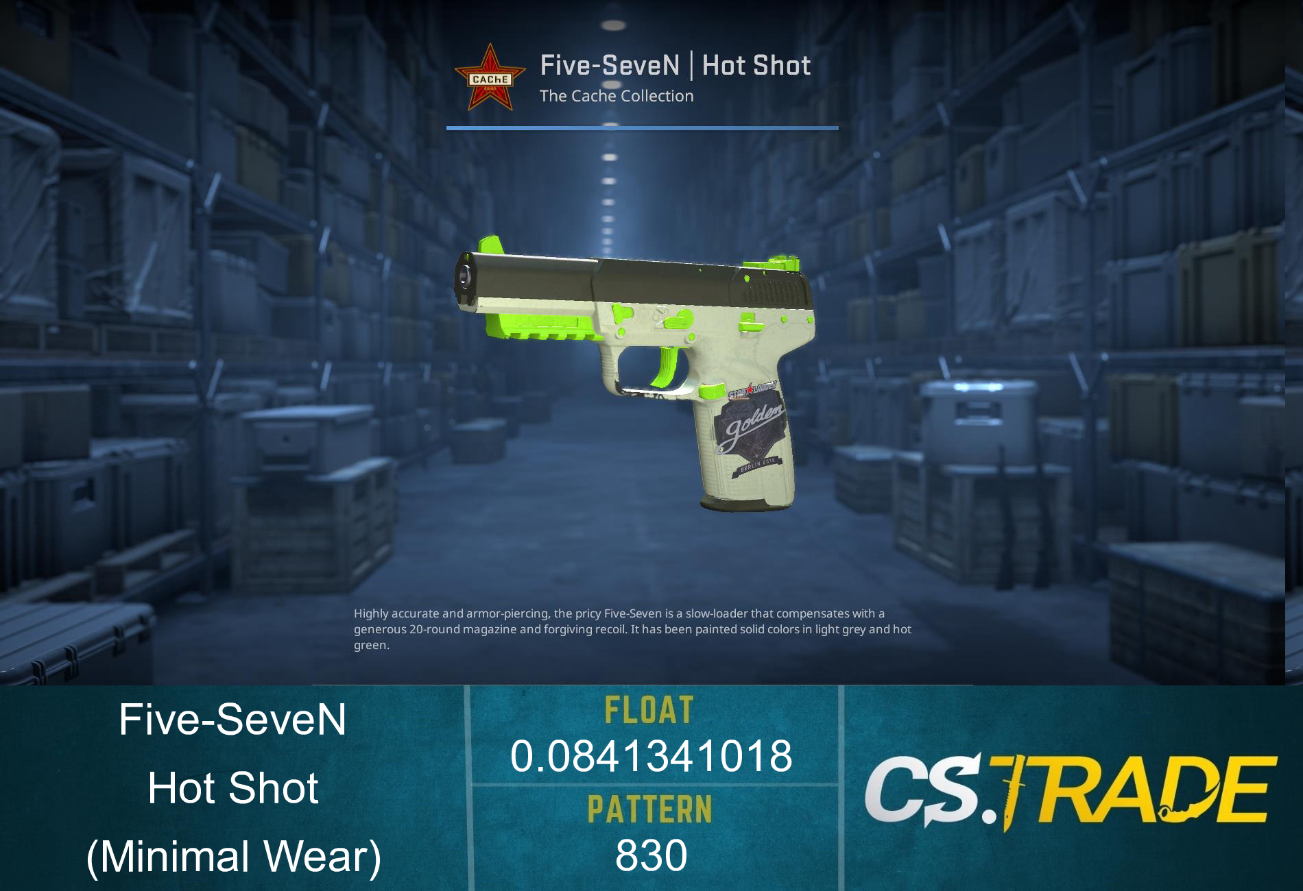 Five-SeveN | Hot Shot (Minimal Wear)