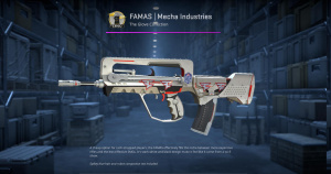 FAMAS | Mecha Industries (Minimal Wear) Screenshot