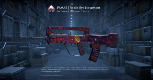 FAMAS | Rapid Eye Movement (Well-Worn) Screenshot