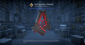 Dual Berettas | Panther (Factory New) Screenshot