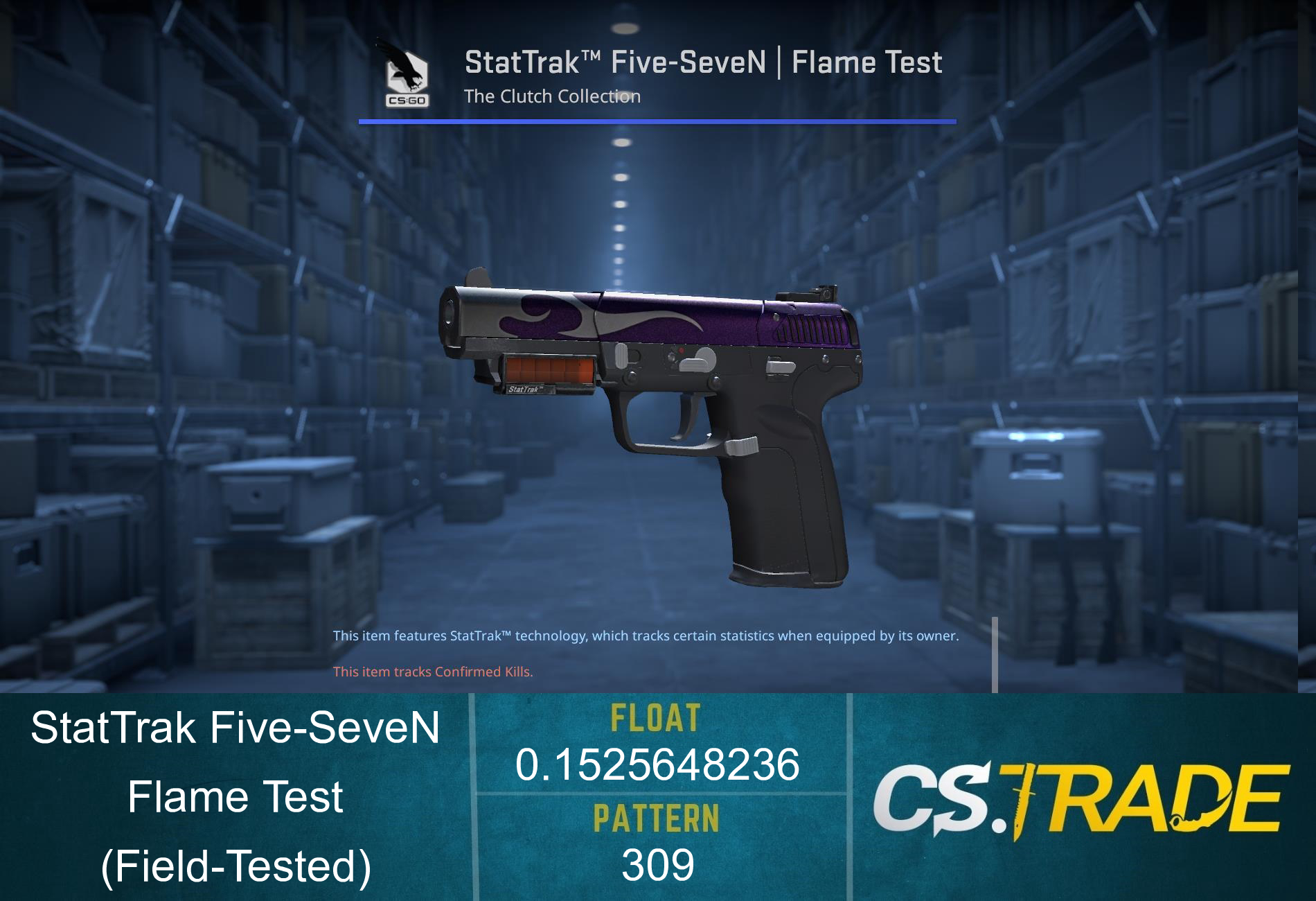 Five-SeveN | Flame Test (Field-Tested) Screenshot