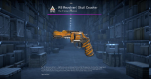 R8 Revolver | Skull Crusher (Well-Worn) Screenshot