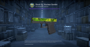 Glock-18 | Nuclear Garden (Field-Tested) Screenshot