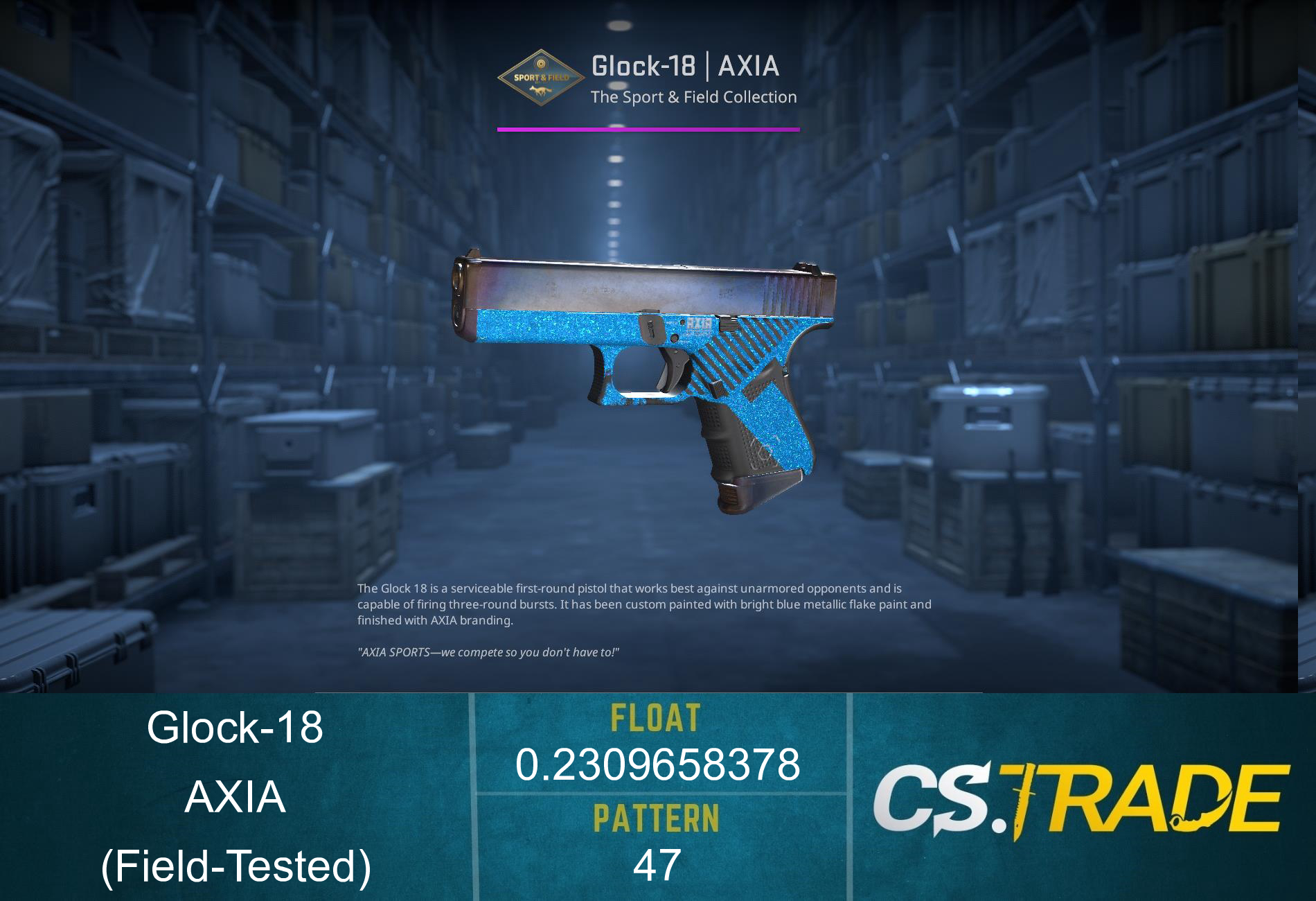 Glock-18 | AXIA (Field-Tested) Screenshot
