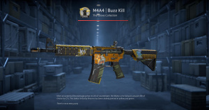 M4A4 | Buzz Kill (Battle-Scarred) Screenshot