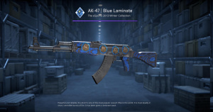 AK-47 | Blue Laminate (Factory New) Screenshot