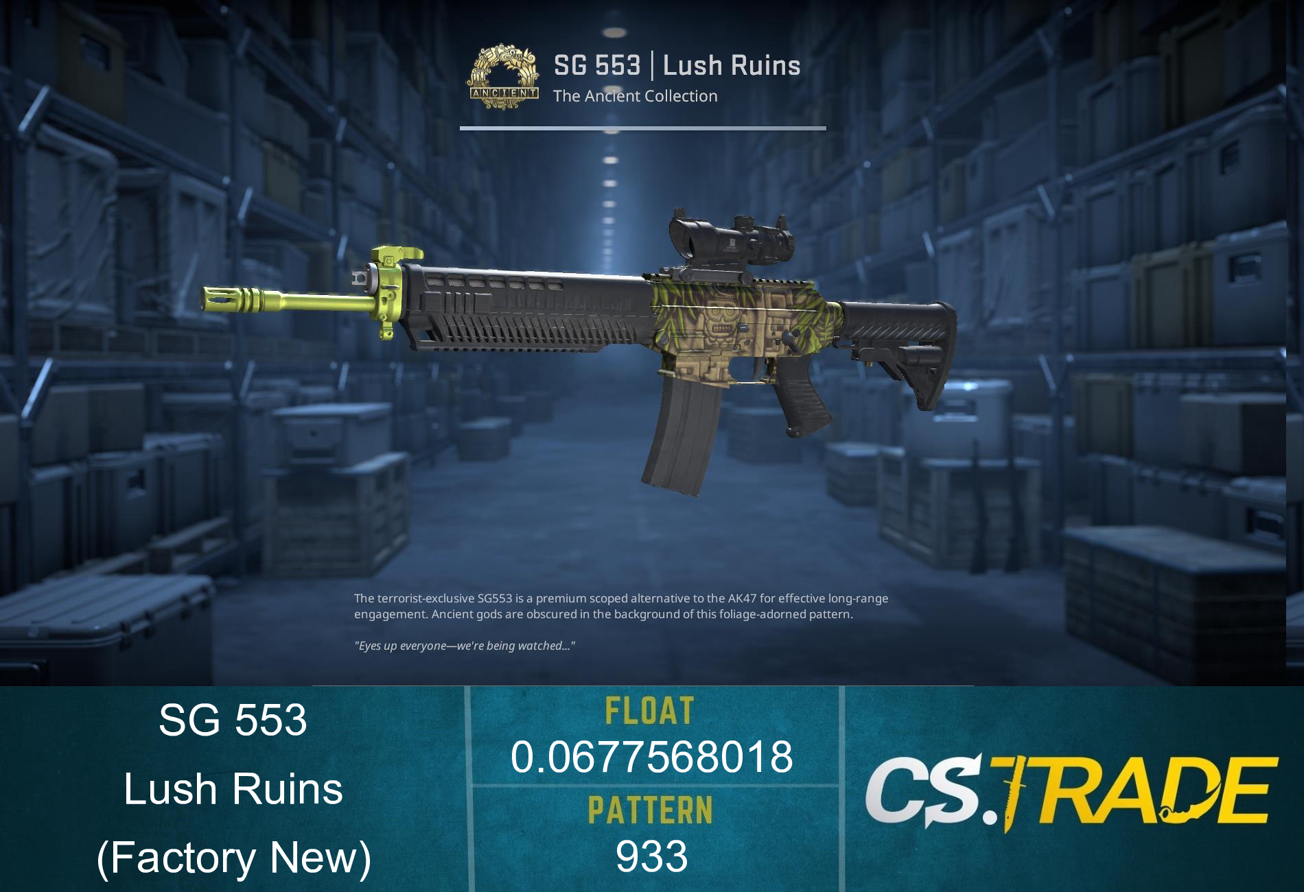 SG 553 | Lush Ruins (Factory New)