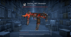 StatTrak™ MP7 | Bloodsport (Battle-Scarred) Screenshot