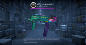 MP7 | Smoking Kills (Battle-Scarred) Screenshot