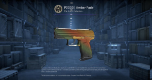 P2000 | Amber Fade (Factory New) Screenshot