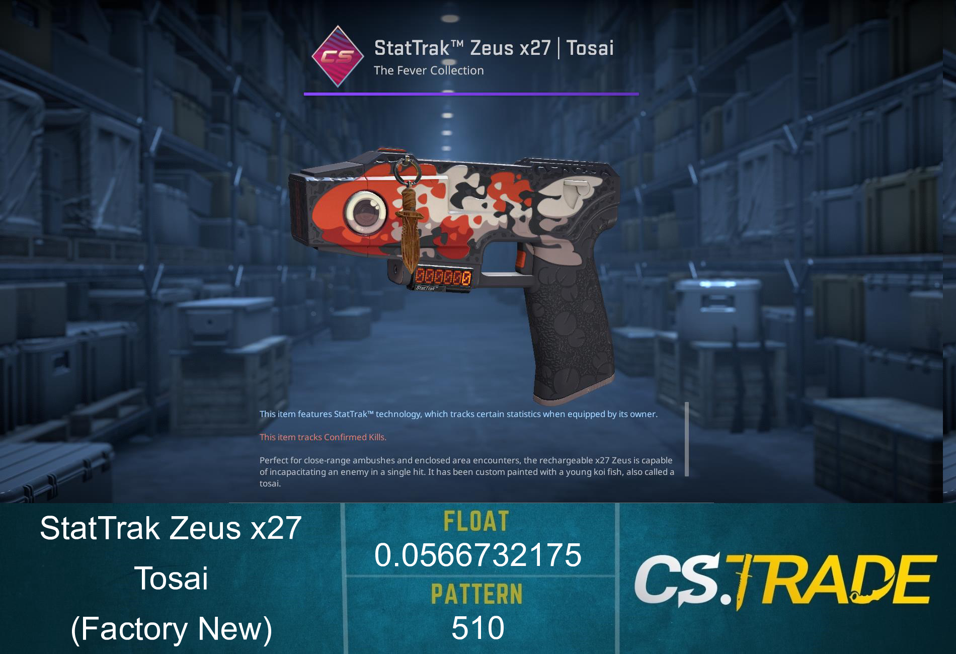 Zeus x27 | Tosai (Factory New) Screenshot