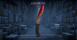 ★ Kukri Knife | Fade (Factory New) Screenshot