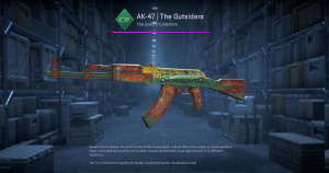 AK-47 | The Outsiders (Well-Worn) Screenshot