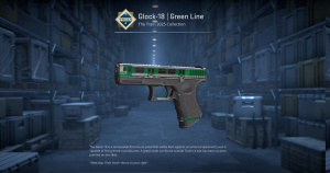 Glock-18 | Green Line (Factory New) Screenshot