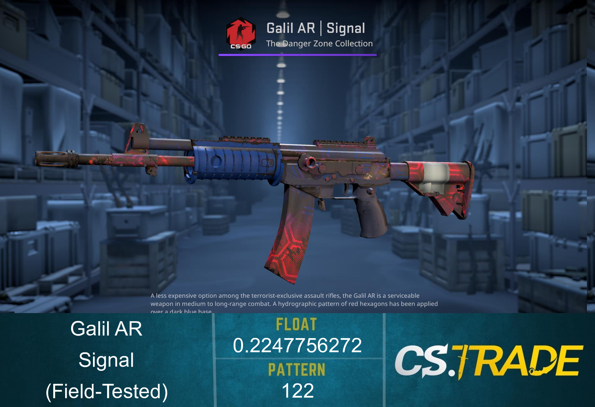 Galil AR | Signal (Field-Tested) Screenshot