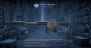 M4A1-S | Basilisk (Minimal Wear) Screenshot