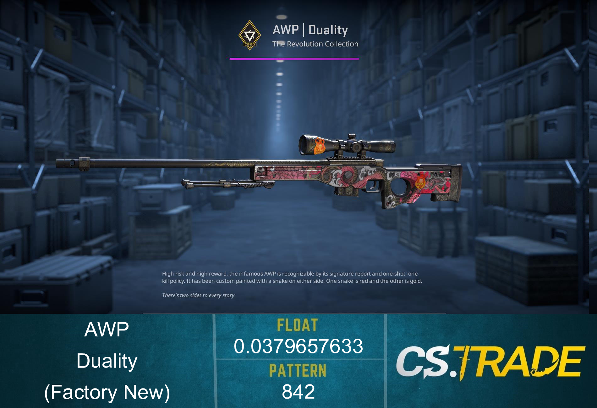 AWP | Duality (Factory New) Screenshot