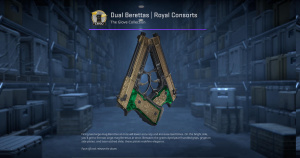 Dual Berettas | Royal Consorts (Factory New) Screenshot