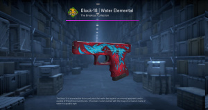 Glock-18 | Water Elemental (Field-Tested) Screenshot