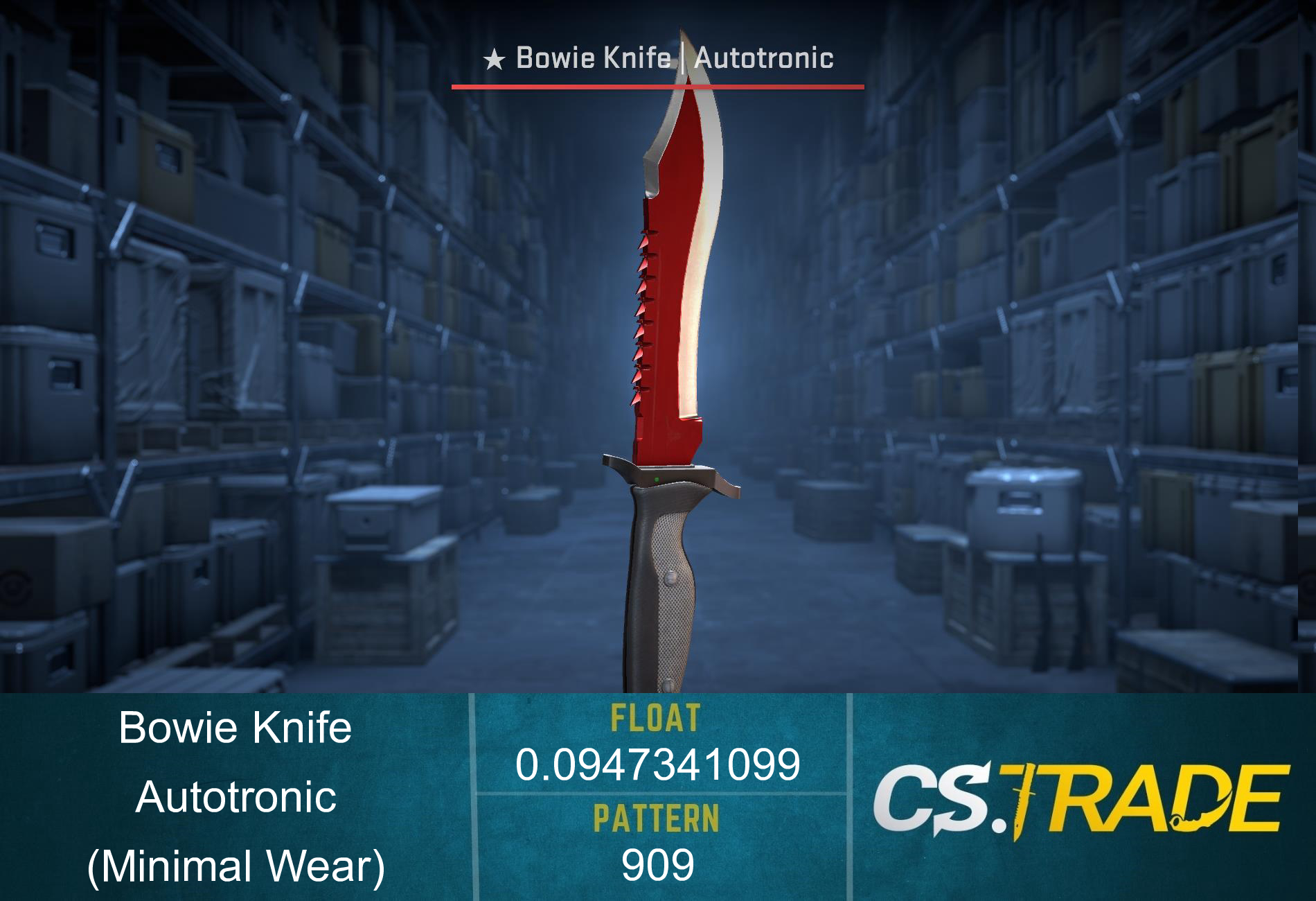 ★ Bowie Knife | Autotronic (Minimal Wear) Screenshot