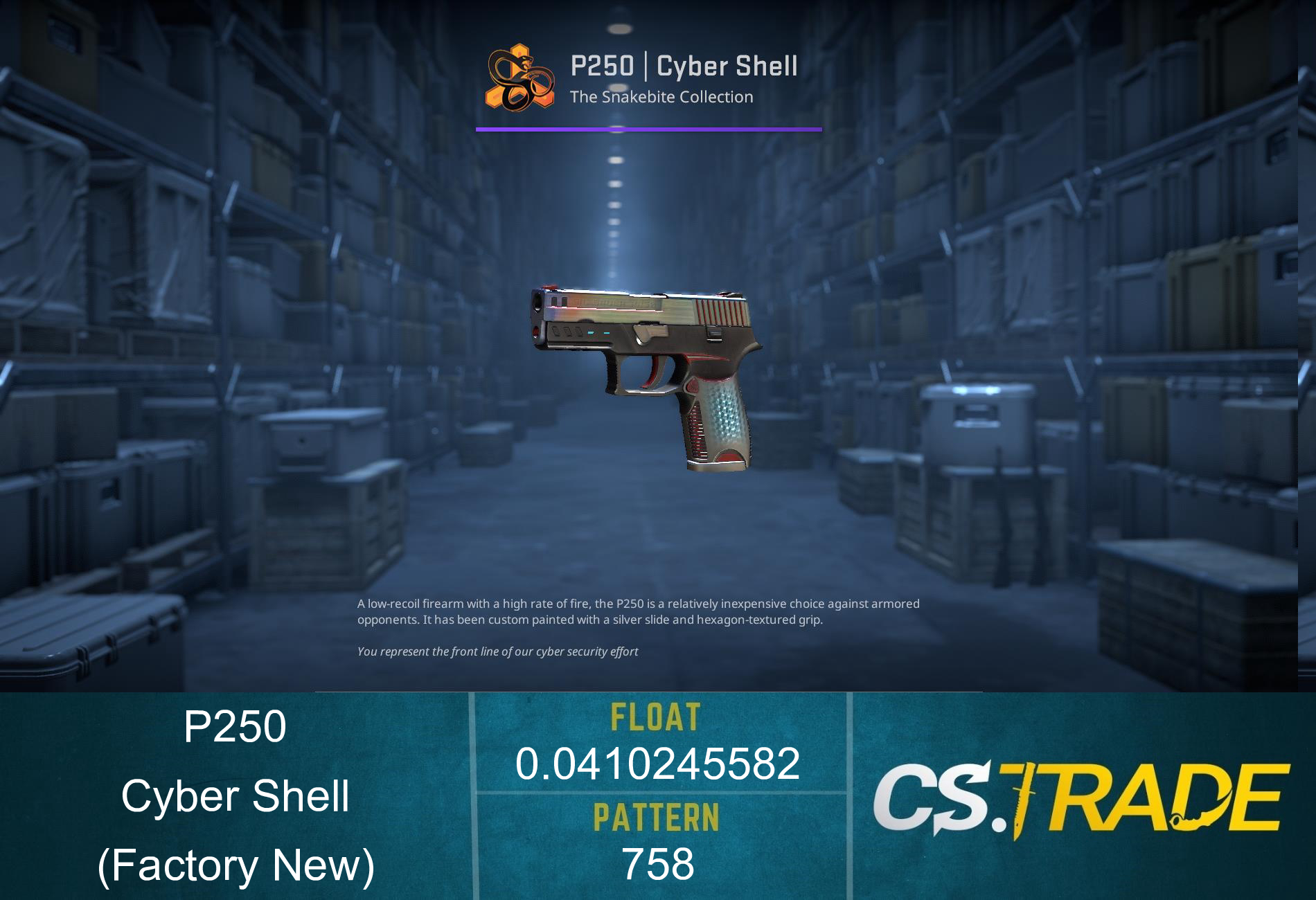 P250 | Cyber Shell (Factory New) Screenshot