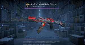 StatTrak™ AK-47 | Point Disarray (Battle-Scarred) Screenshot