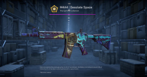 M4A4 | Desolate Space (Battle-Scarred) Screenshot