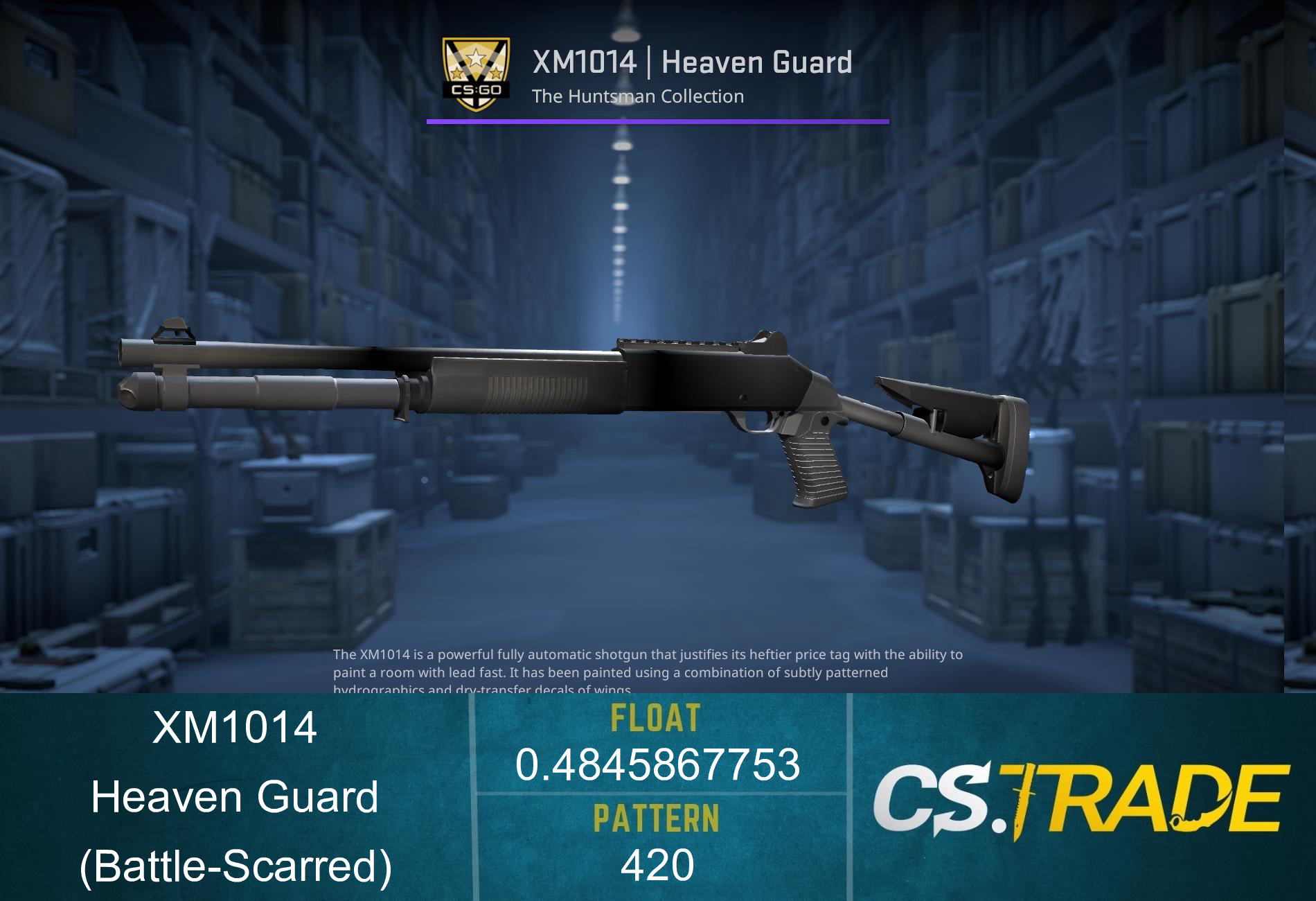 XM1014 | Heaven Guard (Battle-Scarred) Screenshot