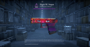 Glock-18 | Vogue (Field-Tested) Screenshot