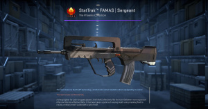 StatTrak™ FAMAS | Sergeant (Field-Tested) Screenshot