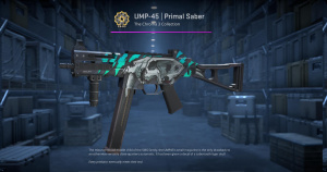 UMP-45 | Primal Saber (Battle-Scarred) Screenshot