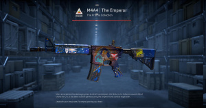 M4A4 | The Emperor (Well-Worn) Screenshot