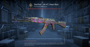 StatTrak™ AK-47 | Head Shot (Minimal Wear) Screenshot