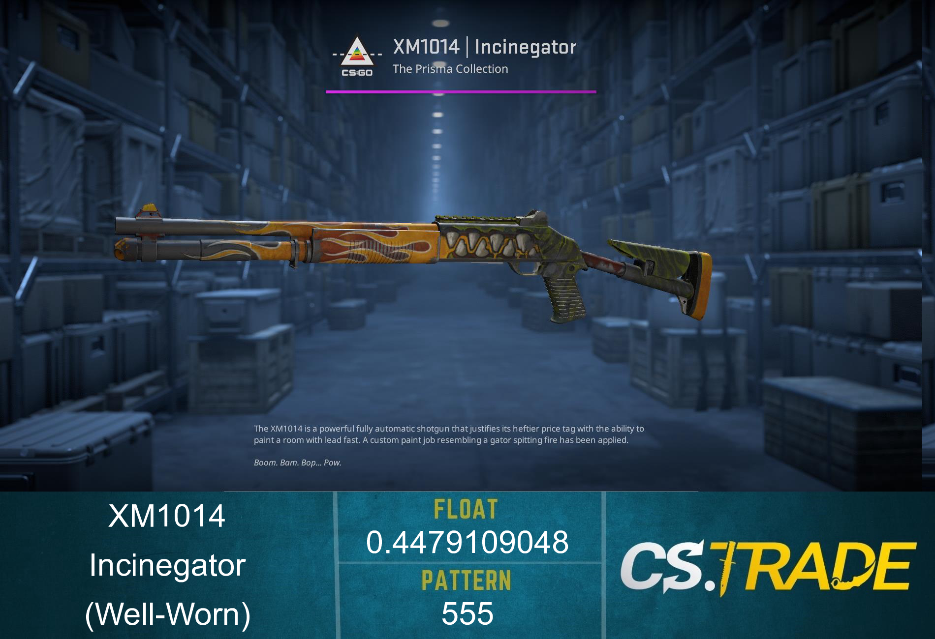 XM1014 | Incinegator (Well-Worn) Screenshot