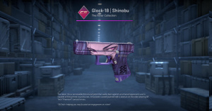 Glock-18 | Shinobu (Field-Tested) Screenshot