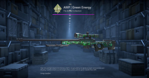 AWP | Green Energy (Battle-Scarred) Screenshot