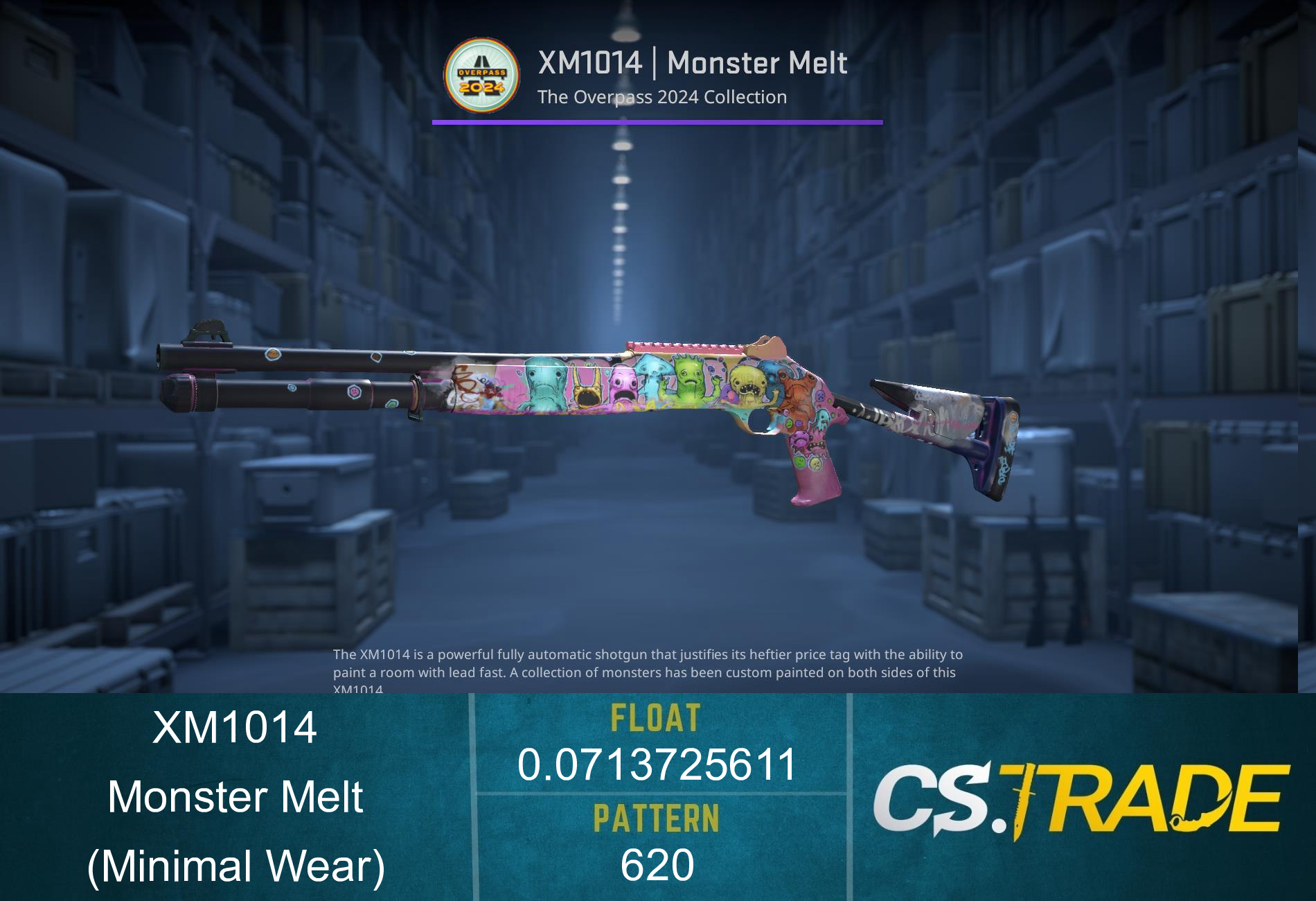 XM1014 | Monster Melt (Minimal Wear) Screenshot