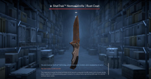 ★ StatTrak™ Nomad Knife | Rust Coat (Battle-Scarred) Screenshot