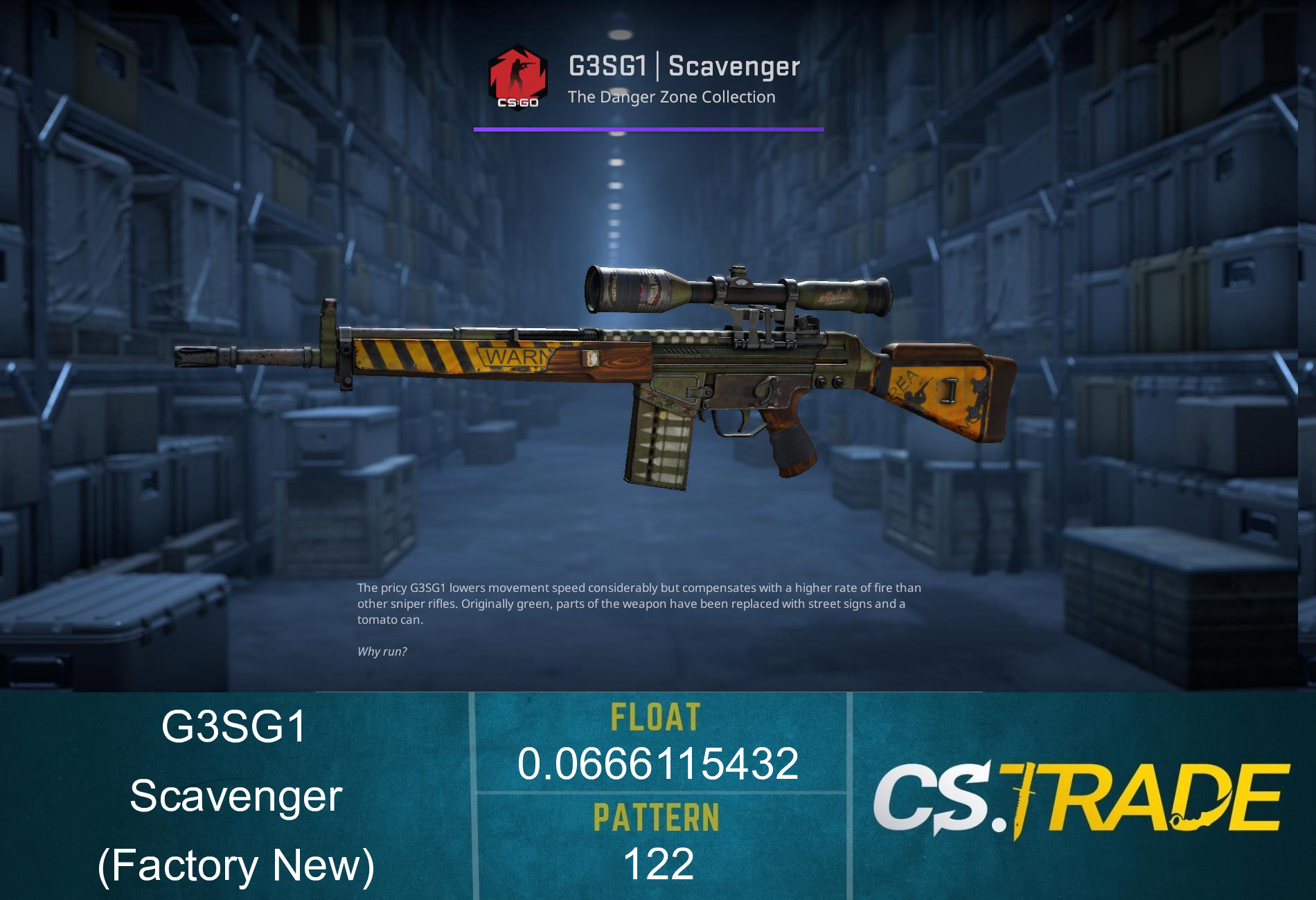 G3SG1 | Scavenger (Factory New) Screenshot