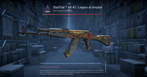 StatTrak™ AK-47 | Legion of Anubis (Minimal Wear) Screenshot